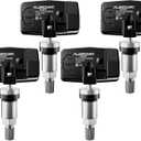 TPMS Sensor 315MHz Tire Pressure Monitoring Sensor Compatible with Honda Civic CR-Z Element Fit Insight Odyssey, Acura CSX. OE Replacement # 42753SNAA81,42753SNAA83,42753TR3A81 (4Pcs)