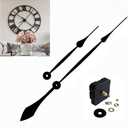 17 inch (Total Length of Minute Hand 23 inches) Large Hands and High Torque Clock Movement Combo