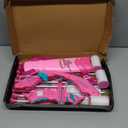 JOYIN Pink Bow and Arrow Set for Girls, LED Light Up Archery Toy Set with 9 Suction Cup Arrows, Target & Arrow Case, Christmas Indoor Outdoor Activity Toy for Kids Girls Ages 3-12