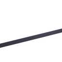 GERZWY Matte Black Towel Bar, 30 Inch Stainless Steel Bathroom Wall Mounted Towel Rail, Hand Towel Holder JG1901A75-BK