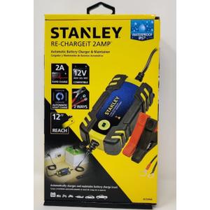 STANLEY
BATTERY CHARGER STANLEY BC209W RE-CHARGEiT 2AMP 12V