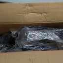 Rollator Walker for Seniors/Adults Foldable Rolling Walker with Seat 330 lbs Capacity 4 Big 8 inch Wheels Hand Grips Adjustable Height Lightweight Carbon Fiber Walker 7206(Black)