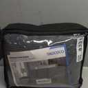 TAOCOCO Recliner Sofa Covers 8-Pieces Stretch Large Couch Covers for 3 Seats Reclining Slipcovers Soft Jacquard Pattern Furniture Protector (Grey)