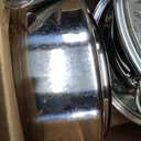 T-fal Stainless Steel Pots and Pans Set 11 Piece, Induction, Oven Broiler Safe 500F, Kitchen Cooking Set w/Fry Pans, Saucepans, Saute Pan, Dutch Oven, Steamer, Cookware, Dishwasher Safe, Silver