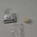 WhizToys 30 PCS Transparent Party Favour Clear Plastic Gift Bags with Handles, 5.9 x 7.9 x 2.8 Inches, Clear Mini Tote Goodie Bag Bulk PVC Plastic Bags with Handles for Gifts Weddings Birthdays