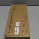 ONEMIX 42" LED Desk Lamp with Clamp, Architect Desk Light with Remote, Adjustable 4-Segment Bar, 1800LM Bright, Eye-Caring Desk Lamp for Home Office, Reading, Study, Dual Monitors, Easter (Black)