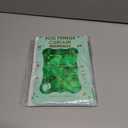 Square Tinsel Curtain Party Backdrop - 5pcs Glitter Foil Fringe Curtain Party Decor Green Photo Booth Backdrop Streamers for Halloween, Christmas, Birthday, Graduation, Wedding Party Decorations