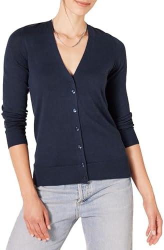 Amazon Essentials Women's Lightweight V-Neck Cardigan Sweater (Plus Size) XXL