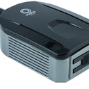 Power Gear Portable Inverter, 1-USB, 1-Outlet, 100W, Black