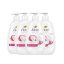 Dove Advanced Care Hand Wash 4 Count for Effectively Washing Away Dirt & Germs, Dragonfruit & Coconut with 10-Layer Nourishment
