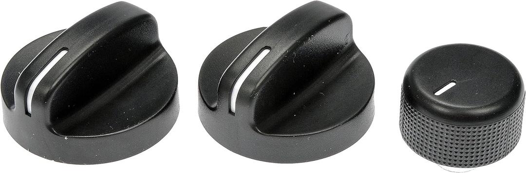 Dorman 76829 Temperature Control Knob Assortment Compatible with Select Chrysler / Dodge / Eagle Models