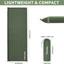 Naturehike Connectable Self Inflating Sleeping Pad, 2.36" Memory Foam Camping Pad, Backpacking Camping Mattress Pad for Tent, Travel, Car, Hammock