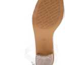 2 x Cape Robbin Clear Chunky Heels for Women - Transparent Ankle Strap Shoes - Women's 2.5-inch Heeled Sandals (Beige)