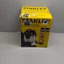 STANLEY 4 Gallon Wet Dry Vacuum, 4 Peak HP Stainless Steel 3 in 1 Shop Vacuum Blower with Powerful Suction, Vacuum for Job Site, Garage, Basement, Workshop, Top Handle, Portable Wet Dry Vac SL18301-4B