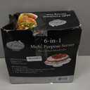 Cake Stand with Dome Cover, 6-in-1 Multi-Purpose Use, Cake Stand with Lid, Serving Platter, Punch Bowl, Desert Platter and More, BPA Free