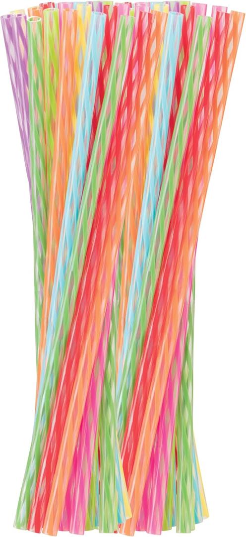 OGGI Set Of 28 Reasable Plastic Straws