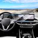 Screen Protector for 2024-2026 BMW X5 X6 X7 i7/2022-2025 2026 i4 iX 14.9 Inch Navigation + 12.3 Inch Dash Screen, Tempered Glass Touchscreen Protector Navigation Screen Cover Protective Film