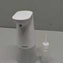 LAOPAO Automatic Hands Free Foaming Soap Dispenser, 240ml Countertop Touchless Soap Pump for Bathroom Kitchen Xmas Gift (White)