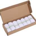 7 Pairs Thin Ankle Socks for Men Women Low Cut Short Sock Pack (White)