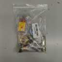 Pig Nipple Waterer for Barrel Kit Stainless Steel Pig Drinker Feeder with Brass Water Tank Connector Kit Automatic Pig Waterer System for Hog Goat Sows Piglets (3 Pig Drinker)