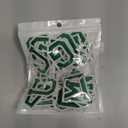Chuyau 52PCS Iron on Letter Patches Green Letters A-Z Embroidered Applique Patches for Clothes Dress Hat Jackets Socks Jeans Bag Shoes, 2 Pack
