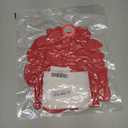 50pcs Red Balloons, 12inch Red Party Balloons Helium Quality for Wedding Anniversary Birthday 4th of July Independence Day Valentine's Party Decorations (With Ribbon & Glue)