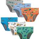Boboking Boys Training Toddler Underwear Truck Potty Briefs For Boys Size 6