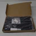 TAVR Dual Monitor Stand Riser Office Desktop Organizer Stand for 2 Monitors, Adjustable Length and Angle 3 Shelf, Extra Long Multifunctional Stand up to 43.3" fit Computer, Laptop, TV, Black