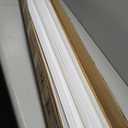 8 Pcs Wall Baseboard Molding Trim 47.2 x 3.15 in, High Impact Polystyrene Waterproof Skirting Board for Home Decor, Installed with Glue Not Include(8PC)