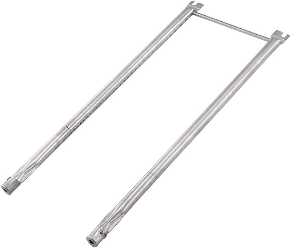 7507 27 Inch 304SS Burner Tube Set for Weber Genesis Silver A, Spirit 500, Spirit 200 Series E-210 (Side Control) Gas Grill Replacement Parts 10404 10459 LW827