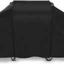 Ultima Durable Grill Cover for Weber Genesis 300 & Genesis II 300 Series Grills,Heavy Duty Waterproof Rip-Proof 58" BBQ Cover,Fade Resistant 7130 Gas Grill Cover with Straps for Weber 3 Burner Grill
