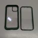 Diaclara Designed for iPhone 13 Case, Full Body Rugged with Built-in Touch Sensitive Anti-Scratch Screen Protector, Soft TPU Bumper Case for iPhone 13 6.1" (Green)