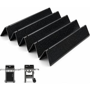 7636 15.3 Inch Flavorizer Bars for Weber Spirit E310 E320 S310 S320 Gas Grills with Front Control Knobs, Grill Parts for Weber Spirit GS4 Spirit II 300 Grills, Porcelain-enameled