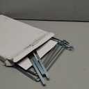 Blue Summit Hanging File Bars For File Cabinet, Letter Size, 13x17.5, Metal Files Holder Bars on Desktop, File Drawer Organizer Insert, Filing Cabinet Organizer Insert, Set of 2