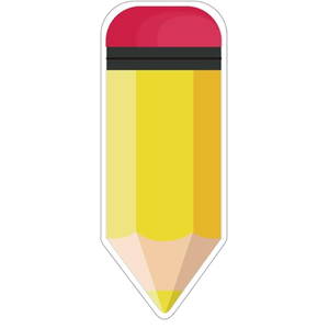 Back to School Decorations,24 PCS Colorful Pencils Cutouts for Classroom Decoration,Pencil Name Tags for Classroom Bulletin Board Locker Decor Student Teacher Pencil Paper Cut Outs for Party Decor