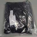 Scrubs for Women Sets, Stretch V-Neck Scrub Top & Cargo Pants with Multi Pockets, Anti-Wrinkle (X-Large, Black)