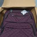 KROSER Carry On Underseat Multi-functional, 16-inch Underseater Lightweight Overnight Suitcase for Women, Burgundy