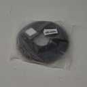 Black Rubber Weather Stripping Door Seal Strip, D Shape Door Weather Seal Strip, Self-Adhesive Soundproofing Frame Insulation Tape for Doors Frame/Window Seal,Blocks Cold Drafts Noise (40 Feet)