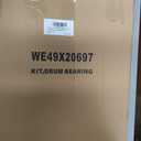 WE49X20697 Dryer Bearing Kit with WE12X83 Pulley Idler Fit for G-E Hot-point Dryers Include WE3M26 Top Bearing WE12M29 Dryer Belt WE9M30 Dryer Felt and WE1M504 & WE1M1067 Drum Slides by Fetechmate