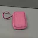 Hard Carrying Case and Silicone Cover for Bitzee Interactive Toy Digital Pet, Accessories Case for Bitzee Virtual Electronic Pets Original 15 Animals (Pink)