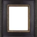 Creative Mark Museum Plein Aire Ornate Picture Frame - 8x10 - Antique Black W/Gold - Pack of 1, High-End Antique Style Frames - Open Back with No Glass or Backing