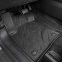 GALVAGNITE Floor Mats for Ford Bronco Sport 2021-2026, All Weather Floor Mats Trunk Cargo Liner with Backrest Protectors and Door Sill Guards Accessories, Full Coverage Set (Fit Compact Spare Tire)