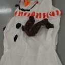 Christmas Inflatables Snowman Lighted Inflatable Christmas Garden Yard Lawn Decoration with Built in Fan and Anchor Ropes 5 Feet Tall