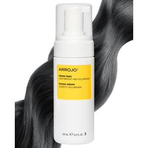 Arrojo Volume Foam Hair Mousse, Lavender-Pear Scent  Sulfate & Paraben-Free Volumizing Mousse for Fine Hair & All Hair Types - Adds Shape, Bounce & Texture, 4.2 fl. oz