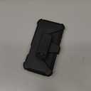 Pelican Voyager iPhone 17 Case [Compatible with MagSafe] Rugged Phone Case w/ 24ft Military-Grade Drop Protection - Heavy Duty Phone Cover w/Belt Clip Holster for iPhone 17 - Black