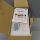 Karaoke Machine for Kids & Adults with 2 Wireless Mics 2400mAh Portable Bluetooth Karaoke Speaker with Timer White Noise & Night Light High Power Dual Speaker LED Display Home & Outdoor Party - Pink