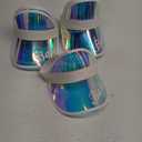 Bachelorette Visors Set of 6 | 1 Bride + 5 Babe | Bachelorette Accessories Party Favors | Holographic Retro Sun Visor