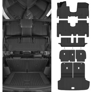 Custom Fit Floor Mats for 2026 Hyundai Ioniq 9 7-Seats/Bench Seat