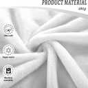 Dad Son Daughter Gift Blanket, Funny Cozy Dog Dad Blue Throw Blanket for Fathers Day, Christmas, 50"X60"