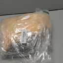 10 x 10ft Dark Champagne Backdrop Curtains with Lights String for Wedding Polyester Photo Backdrop Drapes Wrinkle Free Long Curtains Back Drop for Birthday Parties Reception Baby Shower Ceremony Event (W5' x H10'(2 panels))